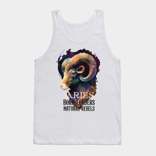 Aries Zodiac Sign are Born leaders and natural rebels Tank Top